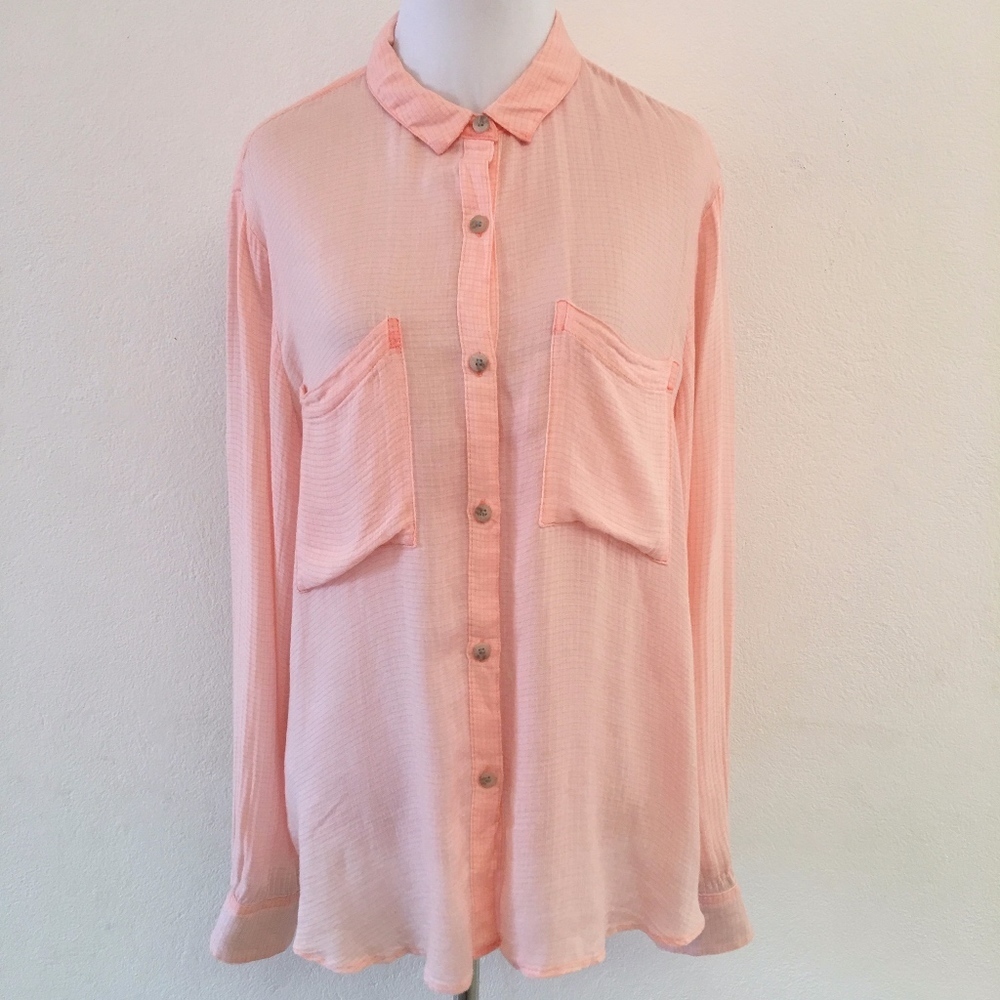 Anthropologie Holding Horses Button Down Shirt M